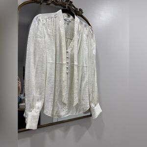 Express Cream Dress Shirt